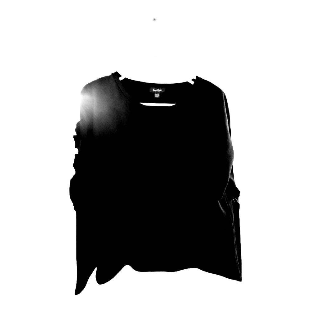 Lord & Taylor black top, size L
